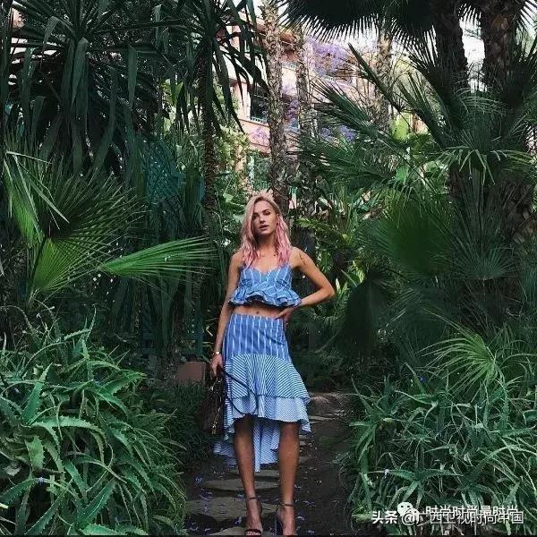 荷叶边显瘦又洋气,荷叶边的搭配技巧