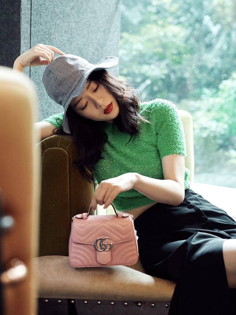 萌炸了！Gucci马卡龙系列GGMarmont向你丢了一颗糖果