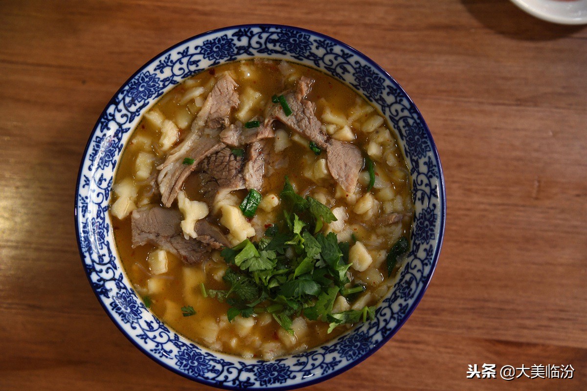 临汾迎春街泡馍,咥一碗泡馍太过瘾