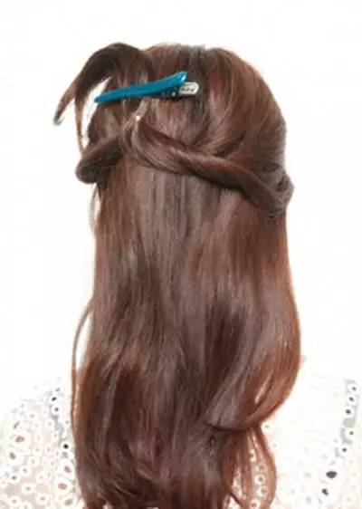 今年流行的侧编发,减龄全编发型