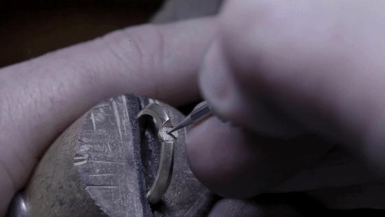 螺丝做钻戒,用螺母制作一个钻戒