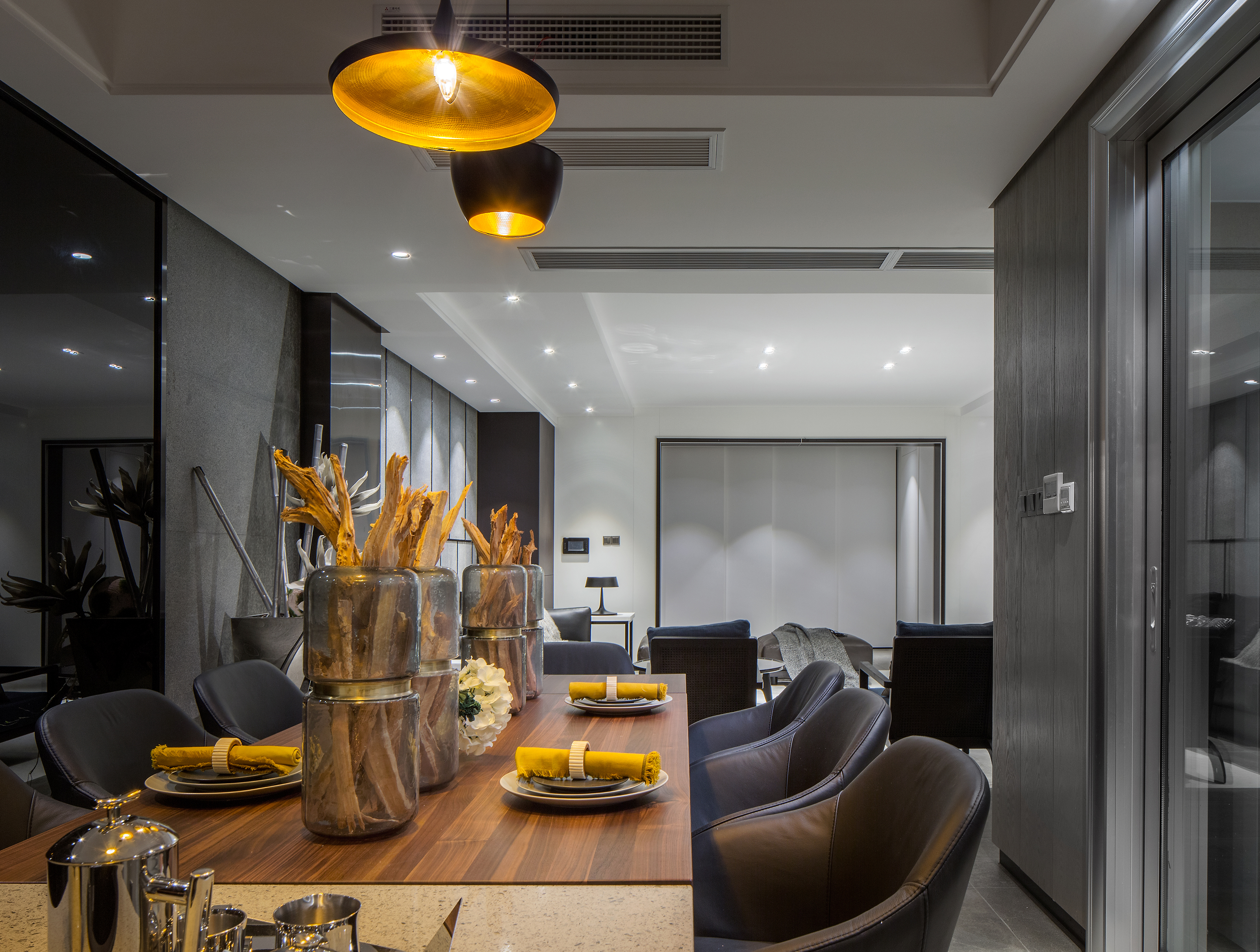 家装风格效果图大全暖色2021,家装室内设计全套效果图77平米