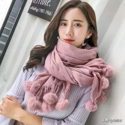 冬天的围巾选这几条时髦又保暖,围巾最好看十种搭配