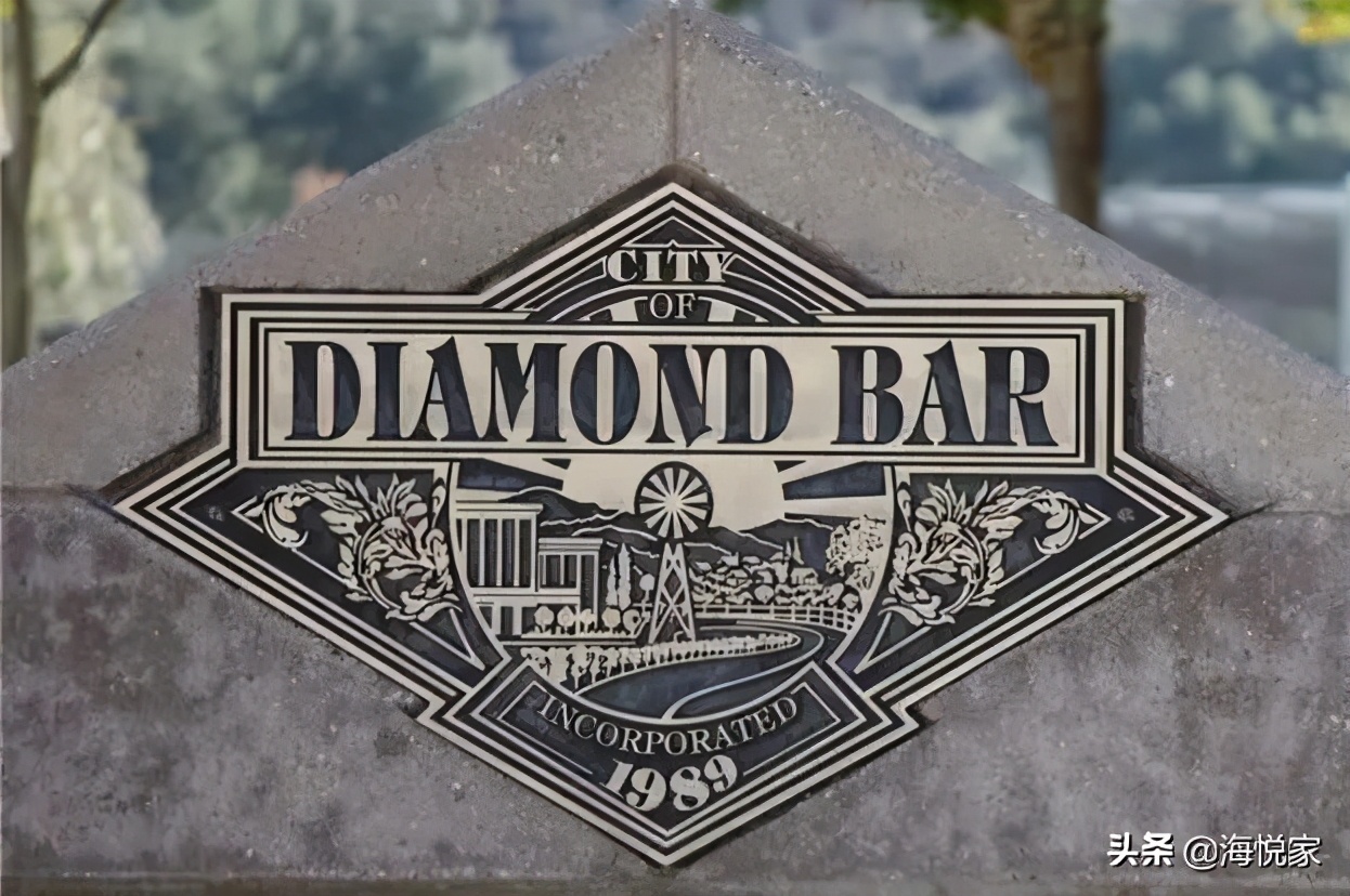 钻石吧离洛杉矶市区多远,钻石吧