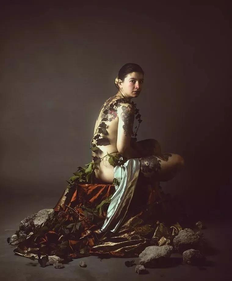 人体艺术摄影，美得尤如油画！