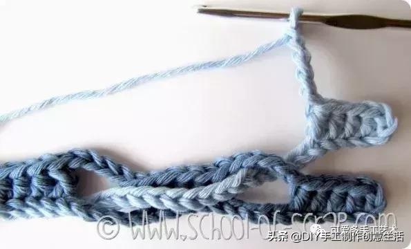 手工diy钩针编织围巾教程,diy手工编织围巾教程