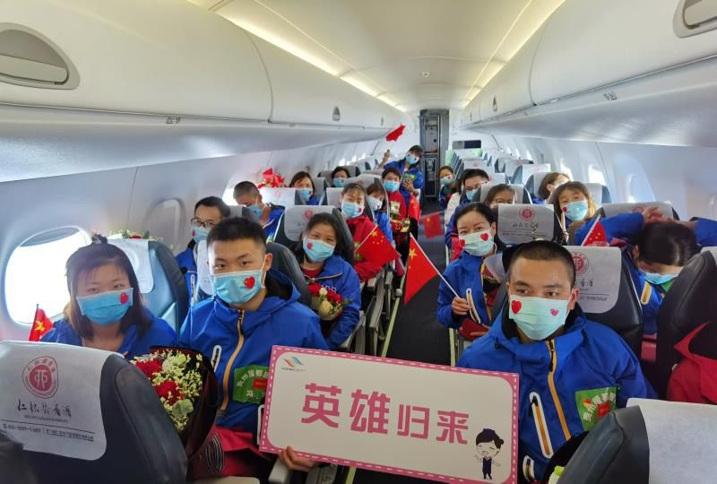 最后一批援鄂医疗队出关视频,最后一批援沪医疗队离沪返程