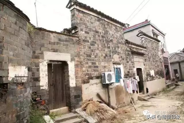 宁静淳朴的古村,宁静的夜晚古村