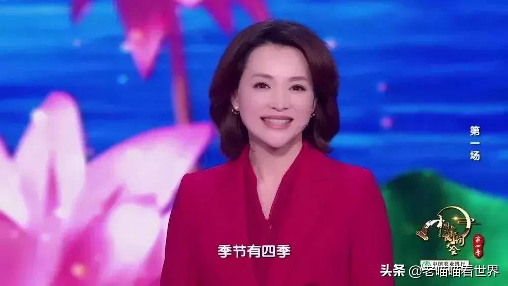 班级诗词大会董卿开场白,董卿开学第一课讲诗词