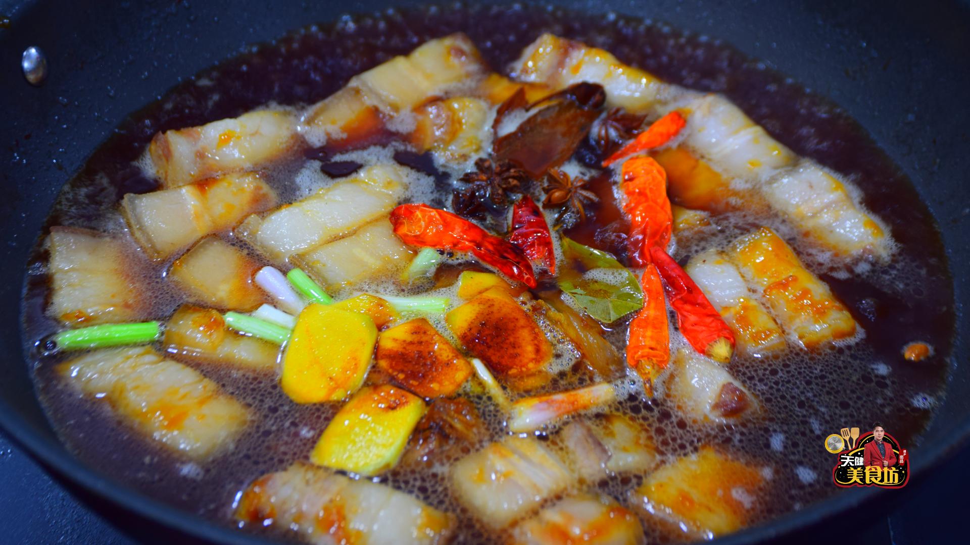 红烧肉的制作方法视频播放,胖妹美食最新视频红烧肉的做法