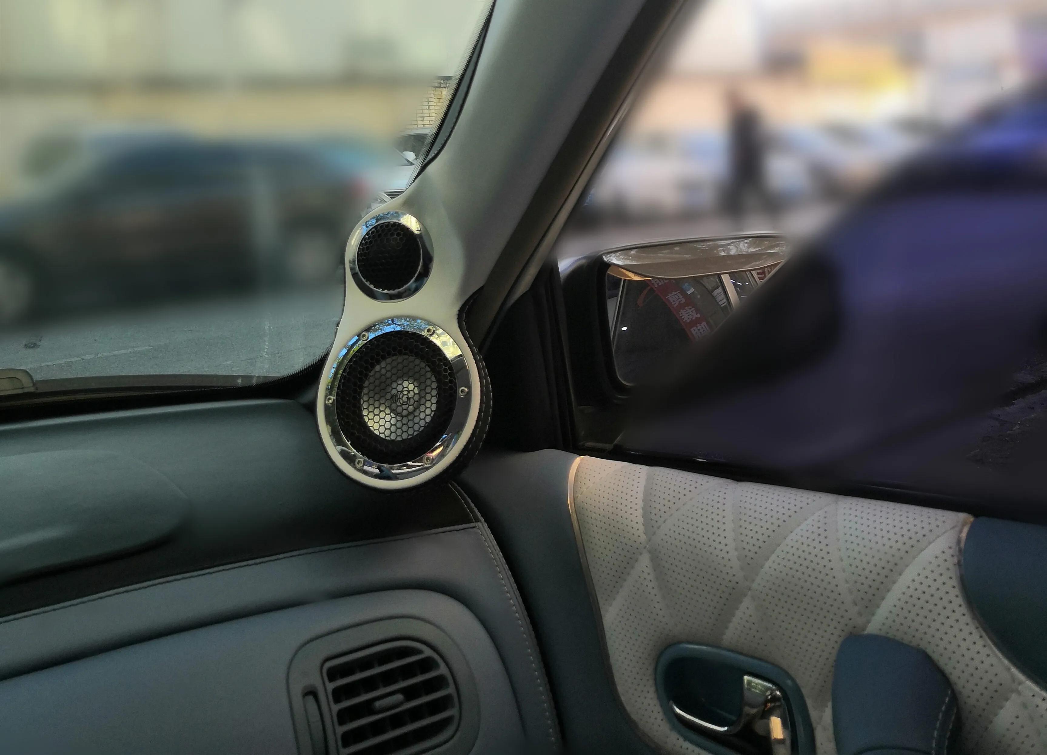 马自达改来福音响,海马福美来音响改装