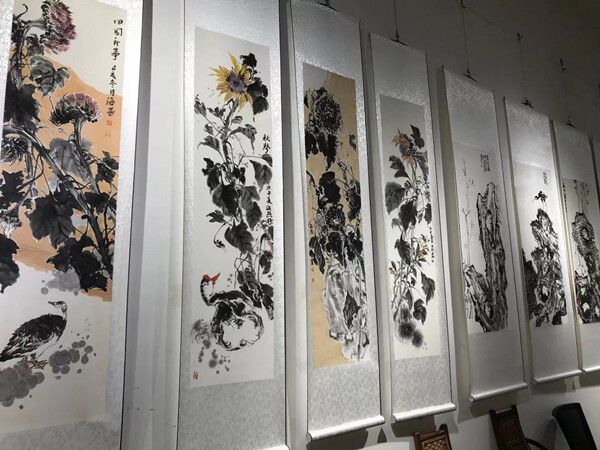 向阳花开美术大赛,花鸟画展讯