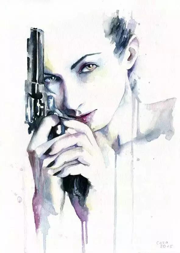 绘画教程初学者水彩笔,水彩画教程入门绘画人物全过程