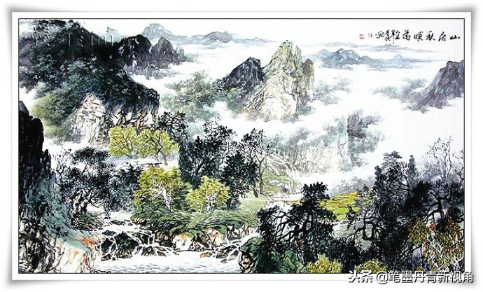 全星恒山水画,全星恒山水画作品