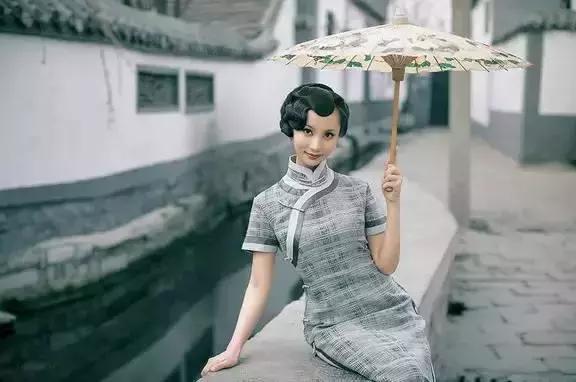 新中式旗袍图片大全,惊艳新中式旗袍