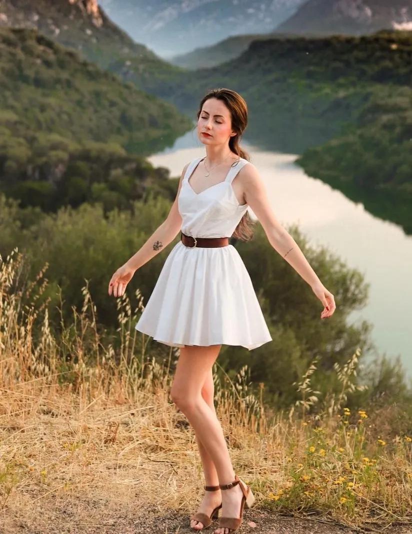 一条腰带拯救一条碎花裙,一条神奇的束腰带