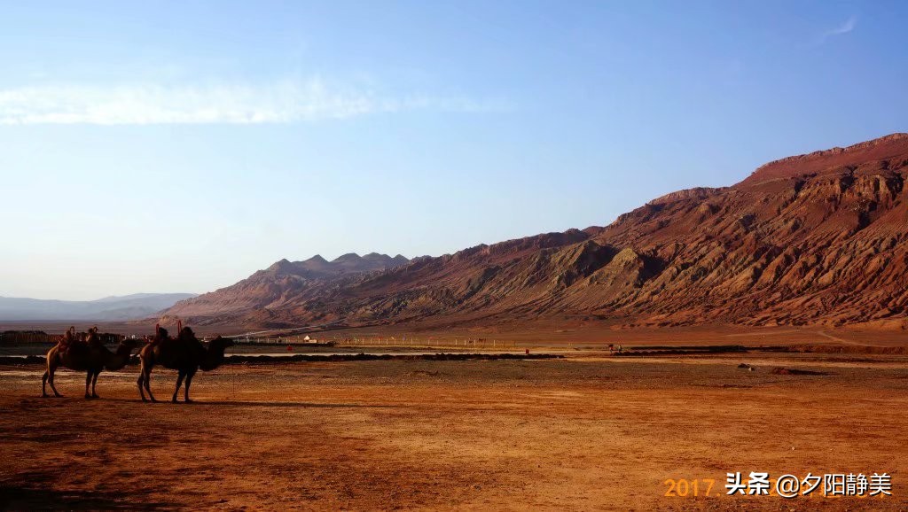 新疆风景火焰山,游览火焰山