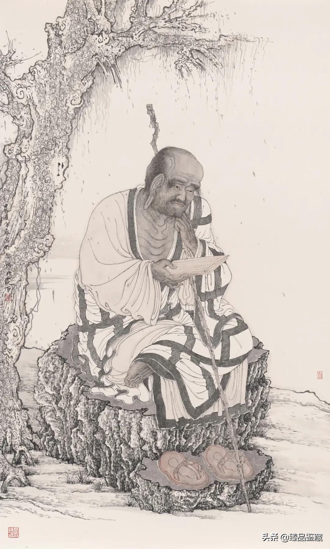 方严讲中国画构图,方严中国画研习班