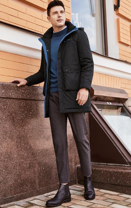 配羽绒服穿的毛衣男款,别再穿棉服了