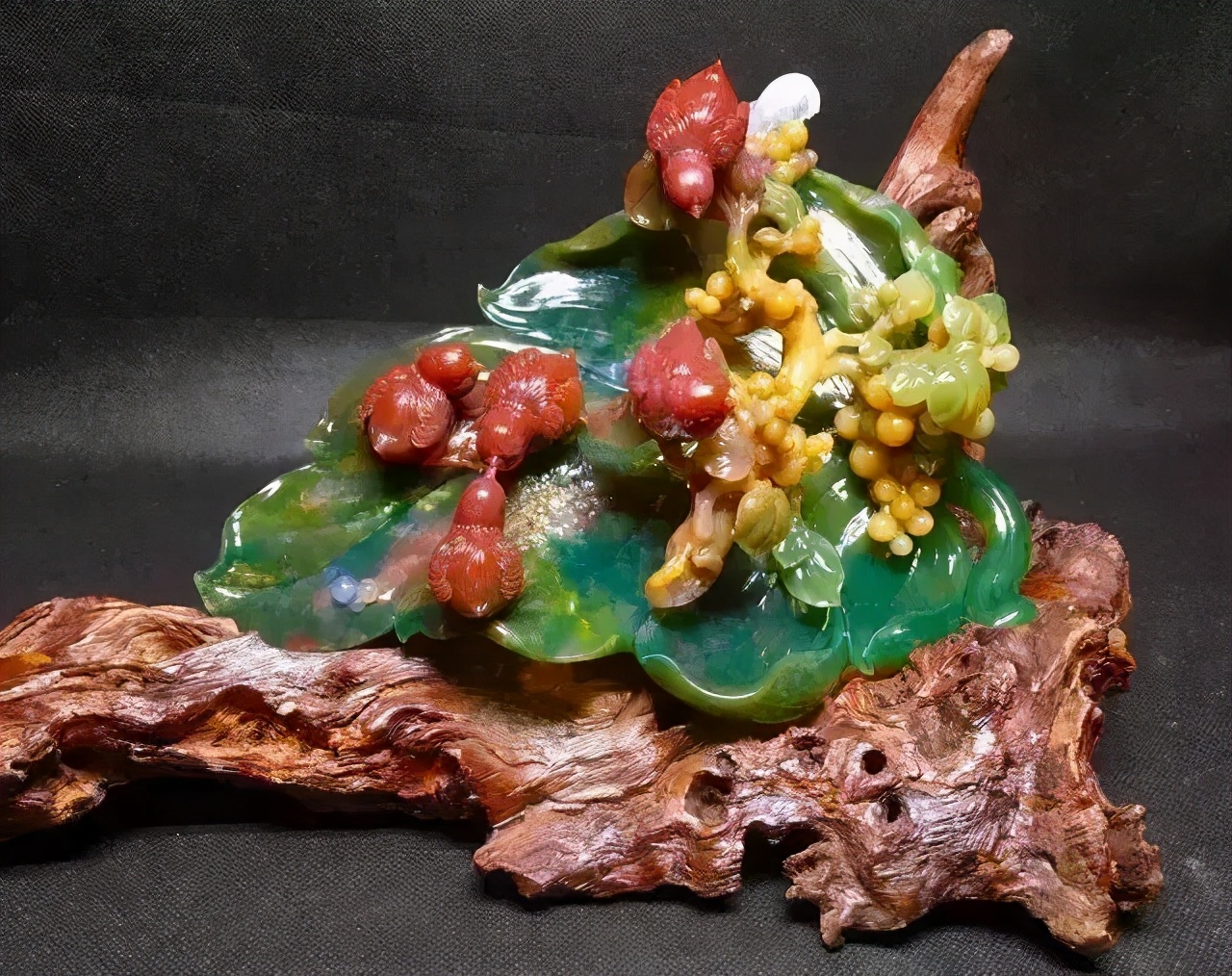 五色翡翠,五彩世界翡翠