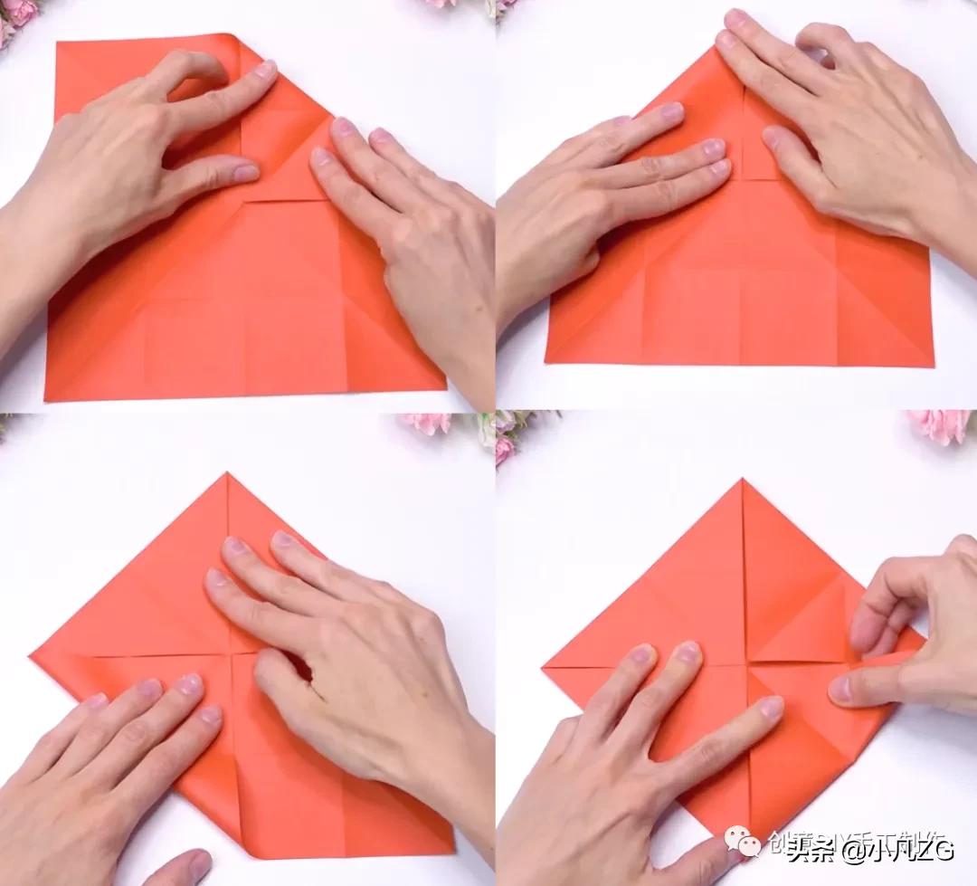 一张纸折精美花蝴蝶教程,会飞纸蝴蝶折法慢教程