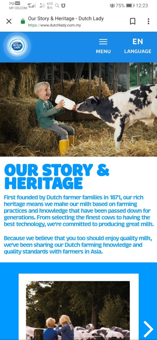 在马来西亚生活最常喝到的国民级牛奶之一-荷兰子母牌牛奶