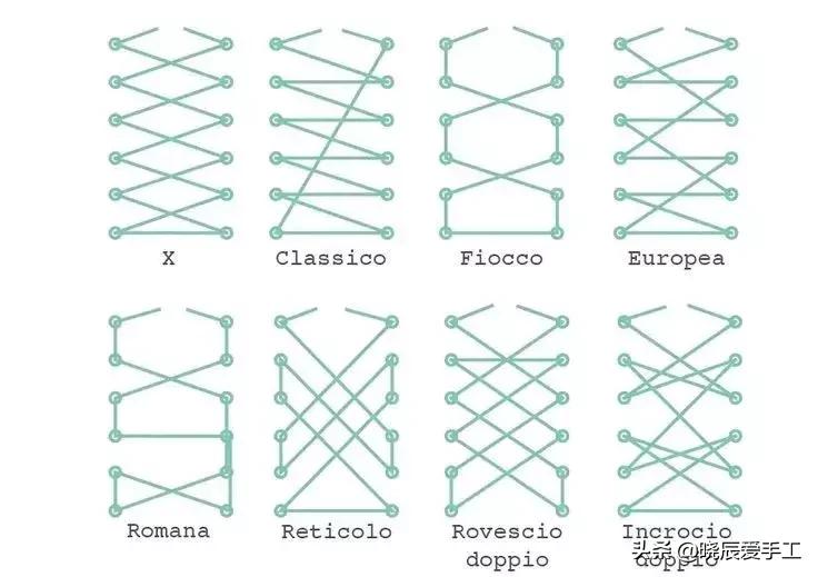 还在用老方法系鞋带吗？用这些方法，美上一百倍