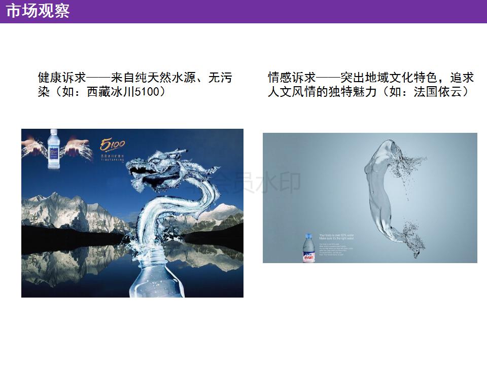 矿泉水营销创意文案怎么做,景田矿泉水营销策划