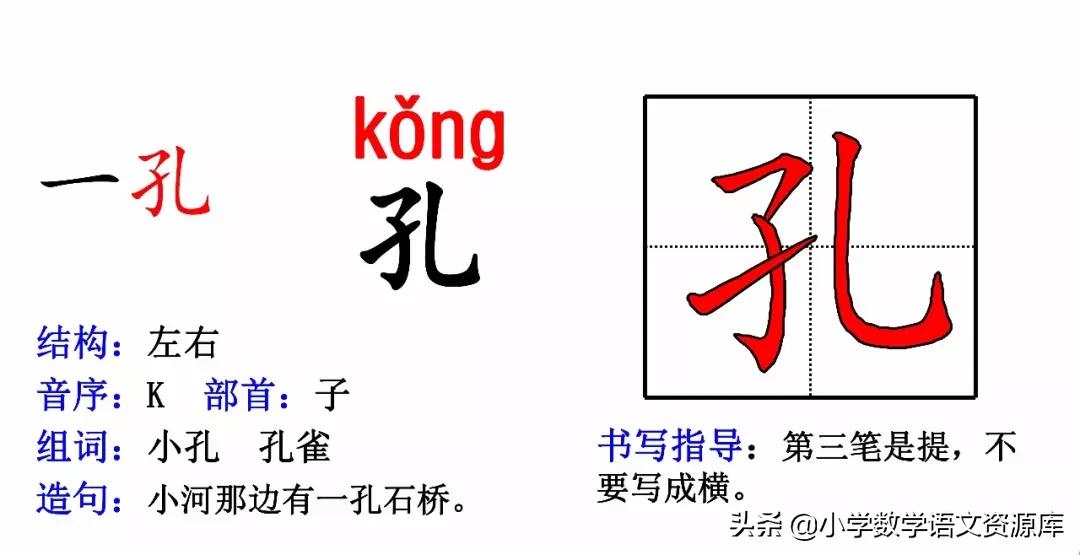 二年级上册生字部首组词造句表格,二年级上册生字偏旁部首造句