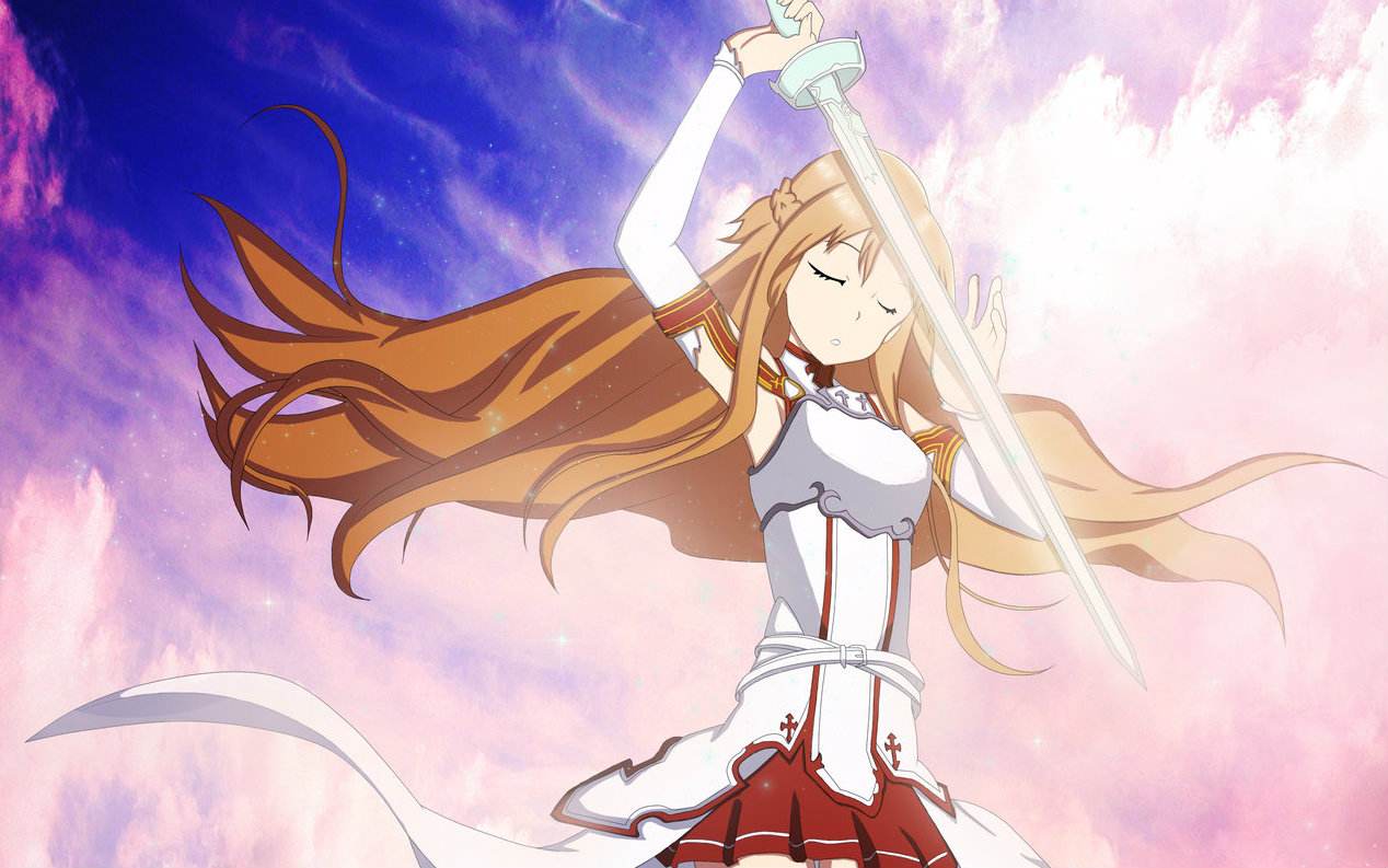 动漫女主角亚丝娜实力,动漫人物亚丝娜