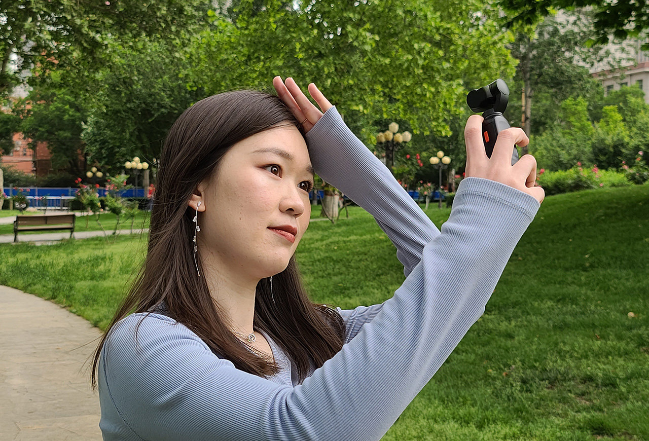 被女朋友嫌弃直男,橙影智能摄影机操作