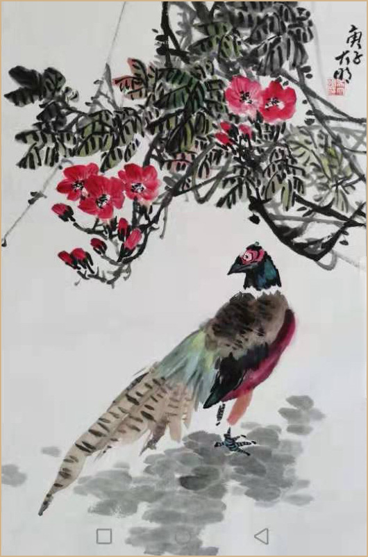 写意花鸟画梅花集锦,写意花鸟国画梅花