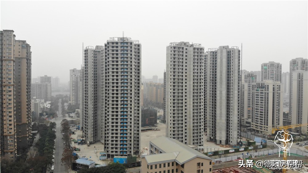 德阳光大最新施工进度,德阳恒大翡翠华庭2021施工进度