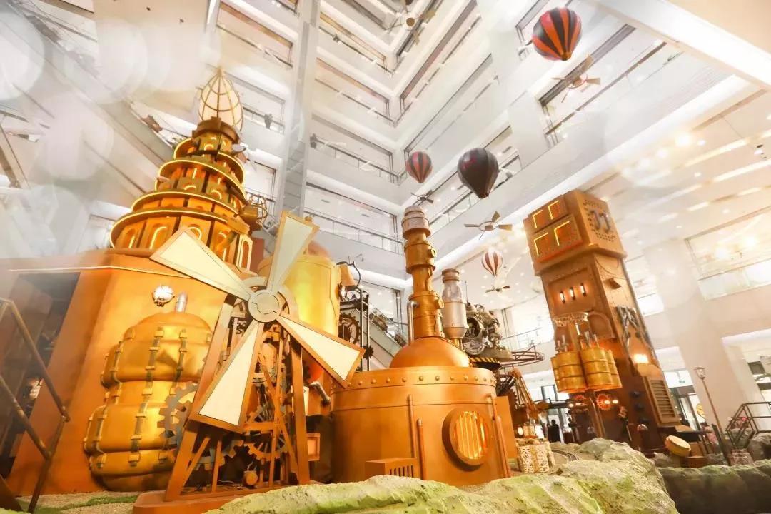 为了让你过好圣诞，他们把全世界搬进了购物中心