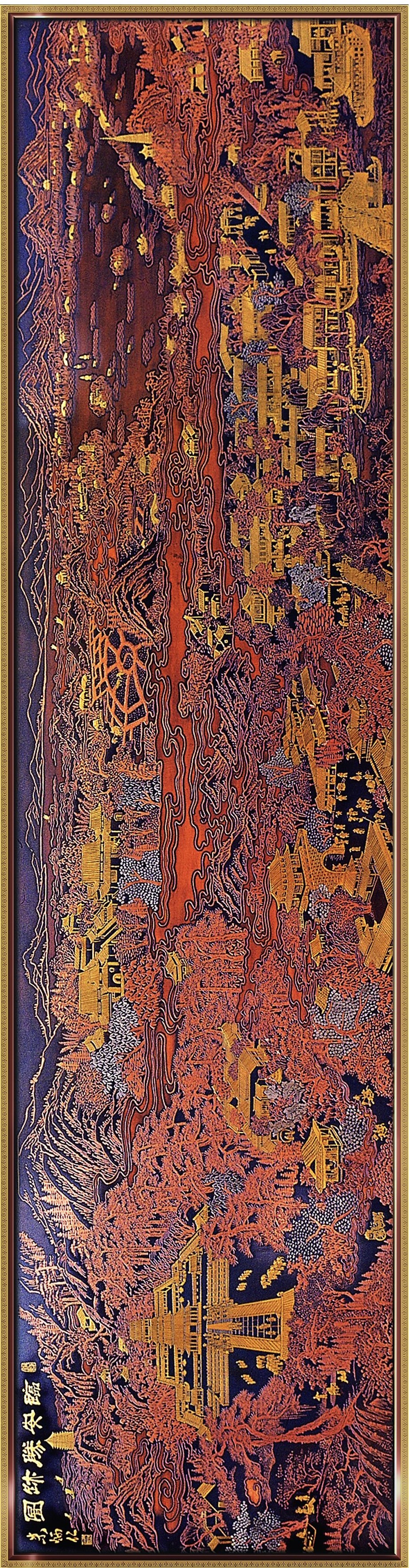 和清明上河图媲美的清人画,和清明上河图齐名的画作