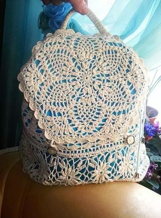 31款超美的爱尔兰钩花包,绝对让你爱不释手,独特的美!附教程