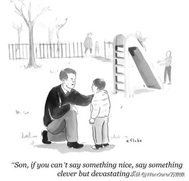 11张图看懂《纽约客》的经典诙谐幽默,美国最畅销杂志,值得收藏