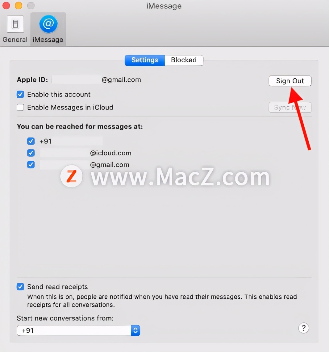 mac上imessage信息怎么删除,怎么注销imessage手机号