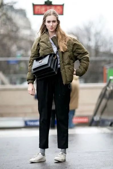 秋冬不露脚踝穿法火了,今年冬天流行九分裤露脚踝穿法