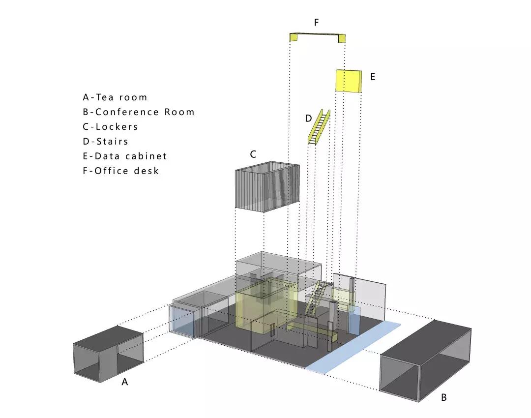 「首发」之间设计-拯救城市遗忘边角的一间办公室