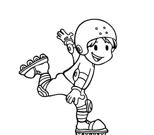 轮滑动作起源,轮滑起源教学视频