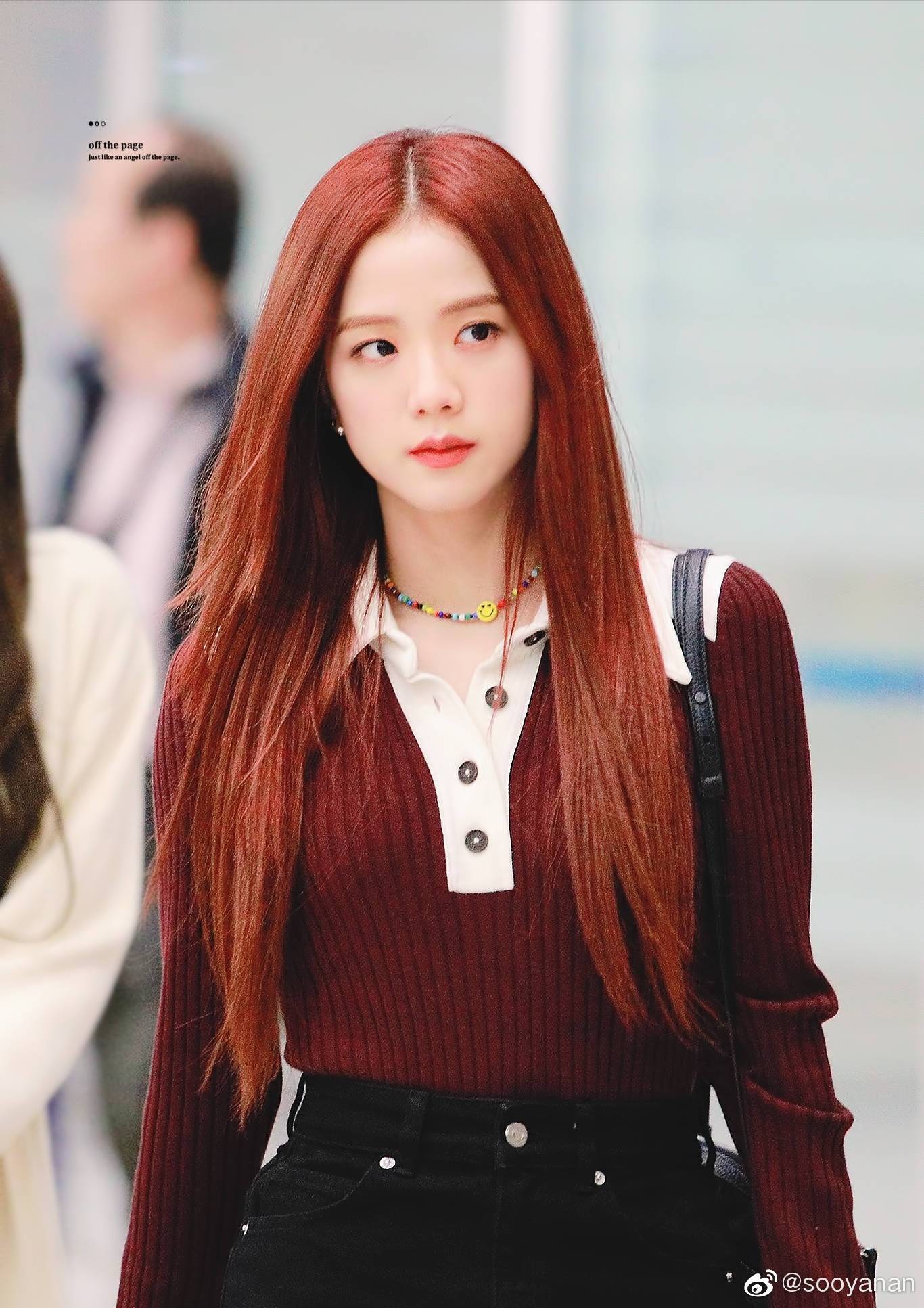 韩国idol染发,韩国橙色头发女idol