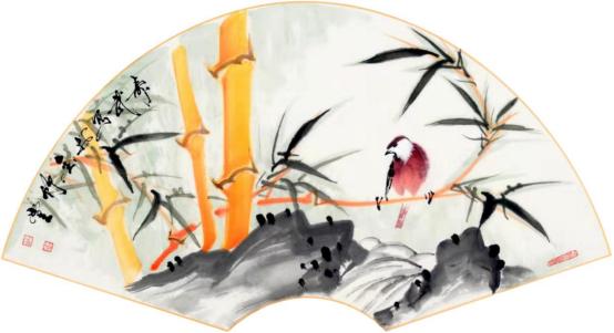 金竹画名家,柴寿武金竹国画技法