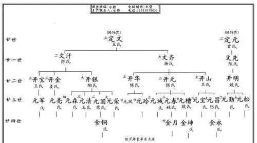 编写家谱的格式与内容,现代新式家谱标准格式