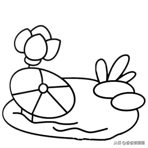 儿童公园简笔画彩色场景风景人物,幼儿风景简笔画大全最简单漂亮