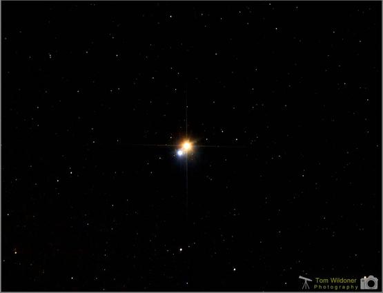 夜空中最美丽的双星，不是双星，是视双星