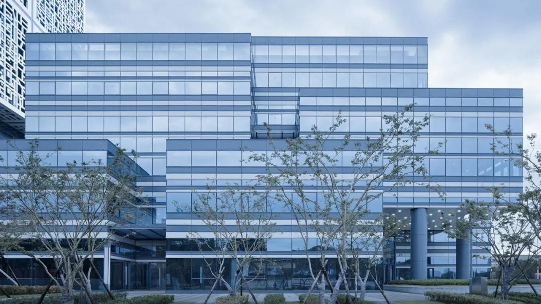 萧山科技城能量魔方夜景,萧山科技城创业谷魔方城