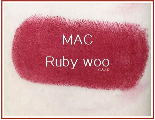 mac新款透明口红baroque,mac口红rubywoo真人试色