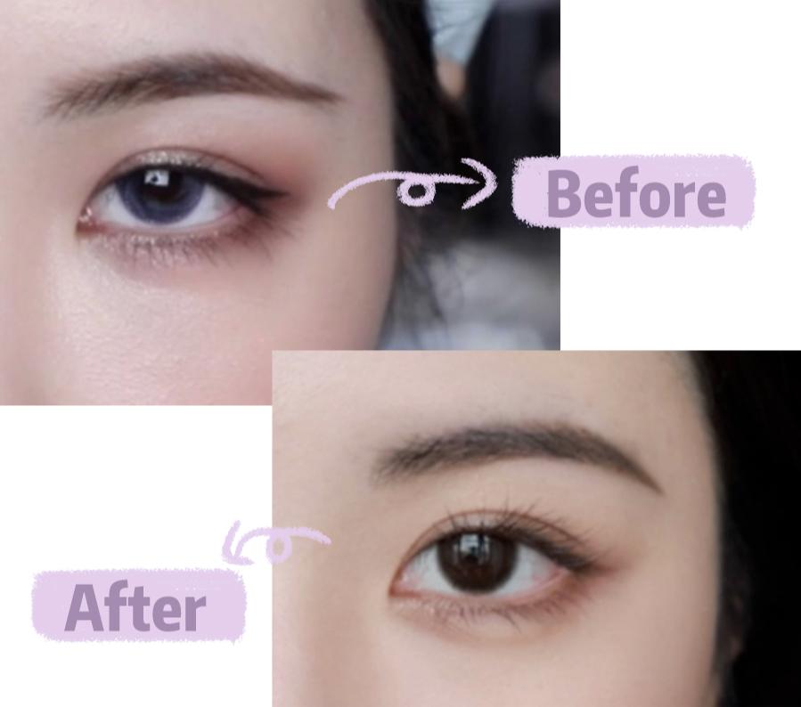 清透高级感眼妆画法,相当炸裂的眼妆画法