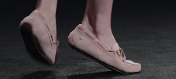 穿了豆豆鞋再穿椰子鞋感觉不习惯,tasman豆豆鞋